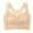 Beige, variant on Bras for Women,Lace Front Closure Printed Bralette Seamless Comfort Plus Size Bra,Sports Bras for Women,Blue,M