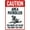 Warning Sign 3, variant on Scaffolders Working Overhead Sign - 8"x12" Vintage Metal Warning Sign, Construction Safety Decor for Home Farm Bar Coffee Shop Club Workplace