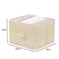 thumbnail image 5 of Tnobhg Wardrobe Storage Hanging Bag Multi Layers Anti-slip Great Load Bearing with Drawers Foldable Clothes Socks Underwear Storage Classification Storage Closet Organizer, 5 of 7