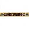Amscan Sparkling Glitter Hollywood Fringe Letter Banner, 10' x 11 1/2, Gold/Black