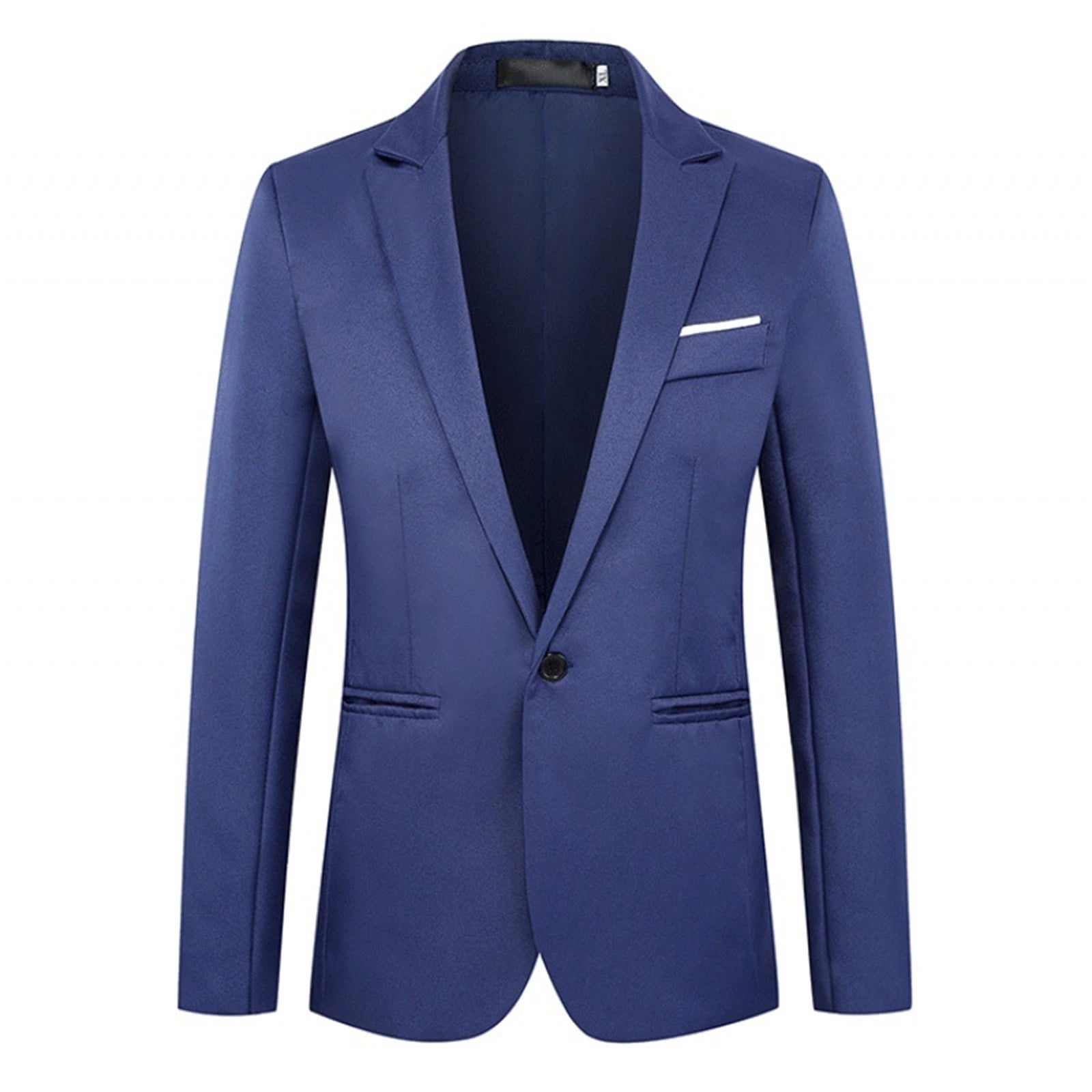 Pedort Mens Sport Coat Blazer Regular Fit Business Casual Suit Men ...