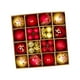 thumbnail image 2 of 44 bolas navideñas para decorar el árbol de Navidad, adornos colgantes para Navidad. Oro Rojo, 2 of 9