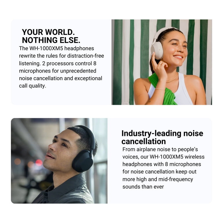 Sony WH-1000XM5 Wireless Noise-Canceling Headphones - Smoky Pink, Over-Ear With 30-Hour Battery 2 thumbnail image