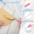 thumbnail image 3 of Uxcell Letter Opener, 3 Pcs Stainless Steel Lightweight Handle Envelope Opener Mail Opener Letter Slitter for Office Home Box Open, Pink, 3 of 6