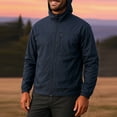 thumbnail image 3 of Guluxicc Men's Athletic Hoodies with Zip Pockets Full Zipper Long Sleeve Hooded Jackets for Running Hiking Wear Spring Summer Casual Jackets, 3 of 6