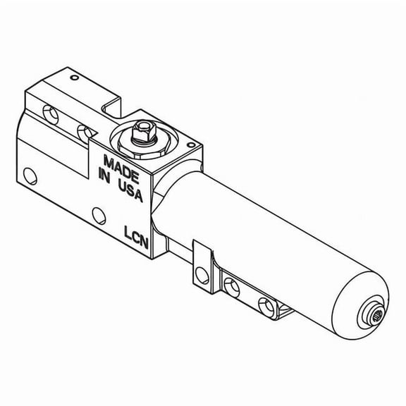 Lcn Standard Cylinder Assembly, Aluminum 4031-3071
