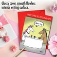 thumbnail image 5 of 1 Funny Valentine's Day Card with Envelope - Unicorn Relationships C3158VDG, 5 of 6