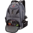 thumbnail image 2 of Swiss Gear Wenger Polyester 5977 ScanSmart Laptop Backpack, 17 inch, Grey, 2 of 4