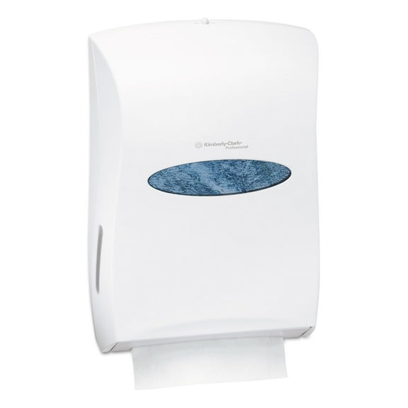 Kimberly-clark Professional* Universal Towel Dispenser, 13.31 X 5.85 X 18.85, Pearl White