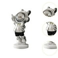 thumbnail image 6 of Fancyes Astronaut Sculpture Art Crafts Tabletop Ornament for Entrance Bedroom Office, 6 of 8