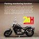 thumbnail image 3 of Kenally Cámara de motocicleta con carcasa ABS desmontable WiFi 1080P Sensor de estacionamiento impermeable tarjeta de memoria lente de Metal Accesorios para motos, 3 of 6