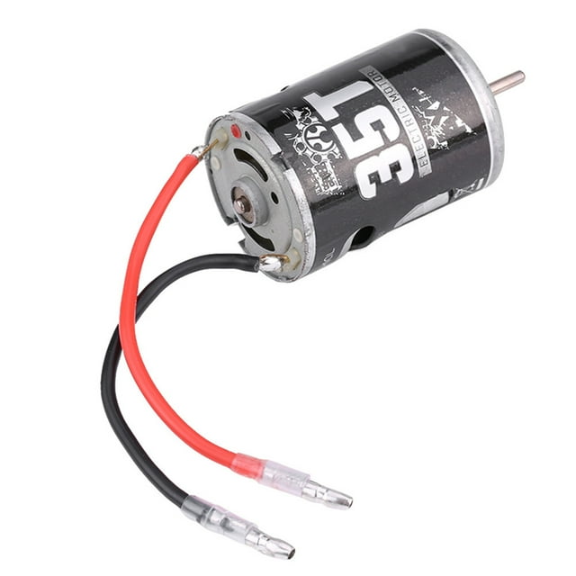 Axial 35T Motor 35 Turn 540 Motor Black Metal Rc Model Accessory Metal Parts 540 Motor For 1 10 Scale Remote Control Car 35T