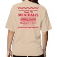 thumbnail image 2 of Smartprints Sal's Meatballs Little Italy Nyc Women's T-Shirt Natural, Cotton, S, 2 of 4