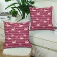 thumbnail image 2 of MKHERT Beautiful Flamingo Bird Pillowcase Pillow Protector Cushion Cover 18x18 inch,Set of 2, 2 of 2