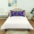 thumbnail image 4 of Rainbow Butterflies Satin Pillowcase for Hair and Skin Silk Pillowcase, King Size(20x40 inches) - Slip Cooling Satin Pillow Covers with Envelope Closure（356） Home Decor Gifts, 4 of 7