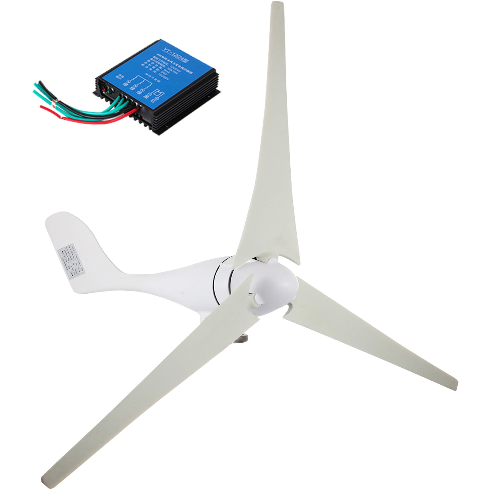 VEVOR Wind Turbine Generator 400W DC 12V Businesses 3 Blade with