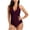 CC, variant on One Piece Swimsuit Women Flower Printed Front Ruched Swimwear Bathing Suit Monokini Back Adjustable Strap Athletic Swimwear