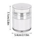 thumbnail image 4 of Hot Sale!Airless Jar - Airless Bottles Moisturizer Dispenser, Cream Jar Vacuum Bottle Drunk Elephant Container, Cosmetic Containers, 4 of 6