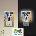 thumbnail image 6 of Abstract Cute Dog Night Light LED Dusk to Dawn Auto Sensor Night Lamp Plug-in Nightlight for Bedroom Hallway Kitchen 2 PCs, 6 of 7