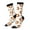 3 Black, variant on Wooden Barrels With Honey Pattern Sport Socks for Women and Men Crew Socks Sporty Calf Socks Casual Socks