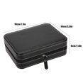 thumbnail image 4 of Ichiias Watch Box 4Grids Portable Travel Jewelry Display Storage Box Zipper Collector Case Organizer, 4 of 8