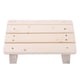 thumbnail image 1 of 1 pc office desk bathroom ottoman reclining wooden ottoman (30X20 cm, as shown), 1 of 2