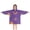 Purple Halloween Pumpkins-1, variant on Purple Halloween Pumpkins with Boo Blanket Hoodies for Kids 6-13YR Oversize Wearable Blanket Hoodies for Boys Girls Teens