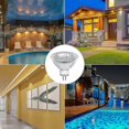 thumbnail image 2 of Halogen Bulb Gu5.3 Mr16 35w 12v Warm White 2800k Dimmable, Glass Cover 400 Lumens 2 Pin Replacement Spotlight, Pack Of 8 Cisea, 2 of 5