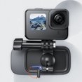 thumbnail image 1 of Camera Backpack Clip, Multi Row Sawtooth Firm Fixation 360 Degree Rotation Camera Backpack Mount  For Travel, 1 of 8