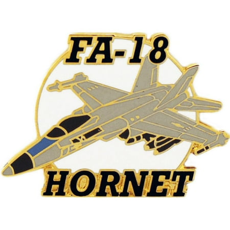 FA-18 Hornet Airplane Pin Left 1 1/2