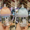 thumbnail image 2 of Cute Cartoon Anti-Choking Handle Cup for Kids, 250ml Leak-Proof Design, Safe PC+PP Material, Fun Drinking Experience, 2 of 8