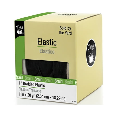 UPC: 0072879994353 | Dritz 1 Braided Elastic Black 20 Yd.