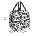 thumbnail image 2 of Defioc Cow Print Lunch Box,Lunch Bag for Women Men Reusable Insulated Lunch Tote for Work/Office/Picnic/Travel, 2 of 6