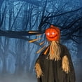thumbnail image 4 of Clearance Halloween Horror Decoration Hanging Ghost Man Death, Voice Control Sound And Light, Horror Haunted House Props, Suitable For Indoor/outdoor Halloween Ghost, 4 of 5