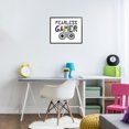 thumbnail image 3 of Stupell Industries Contemporary Fearless Gamer Retro Black Framed Giclee Art, 14 x 11, by Yass Naffas Designs, 3 of 8