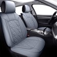thumbnail image 1 of Inch Empire Universal Car Seat Covers & Cushions, Full Set, Triangle Gray, 1 of 7