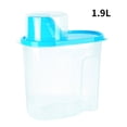 thumbnail image 1 of 1.9L Food Storage Box Plastic Sealpot Container Pantry Organizer Bin Kitchen Food Organizer Jar, 1 of 10