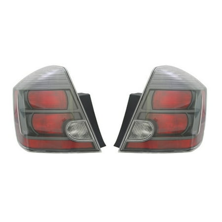 Nissan Sentra Se R Spec V NEW TAIL LIGHT PAIR FITS NISSAN SENTRA SE-R SPEC V SR 2010 2011 2012 NI2801188 26550-ZT50B NI2800188 26550ZT50B 26555-ZT50B 26555ZT50B ()