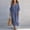 (Fashion 42)Blue, variant on Aimik Women's V-Neck Striped Dolman Sleeve Maxi Dress Casual Loose Fit Beach Cover-Up Kaftan Summer Dresses for Women