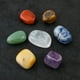 thumbnail image 2 of 7 piedras preciosas de chakra, piedras de cristal naturales, meditación espiritual, energía curativa Abanopi Adorno de chakra, 2 of 5
