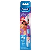 Oral-B Kids Battery Toothbrush Featuring Disney Princess, for Kids 3+