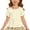 Beige, variant on WENXIAOO Girls Summer Shirt Short Sleeve Crisscross Back Trendy Hollow Out Top Summer Casual Tee, Size 12M-6T
