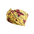 thumbnail image 2 of Diadema de ganchillo Minnieouse Estampado Deportes Ajustable Antideslizante Alta elasticidad Amarillo, 2 of 6