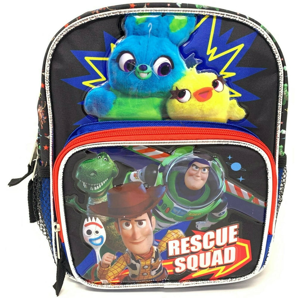 Licensed Disney Pixar Toy Story 4 10" Canvas BlackSmall Toddler