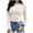 White, variant on Womens Crewneck Sweatshirt Soft MaFYtyTPR Women's Fall Fashion Long Sleeve Stretch Slim Fitted Ribbed T-Shirt Blouse Solid Basic Tops XL Pink