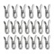 thumbnail image 1 of 20 Uds. Pinzas para la ropa, pinzas para colchas, alfileres para calcetines, alfileres metálicos de acero inoxidable para ropa, compatibles con tendedero para exteriores, 1 of 5