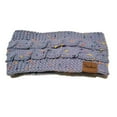 thumbnail image 3 of 2PCS Bandeau Femmes Mode Créative Tricoté Bandeau Enveloppement de la Tête, 3 of 5