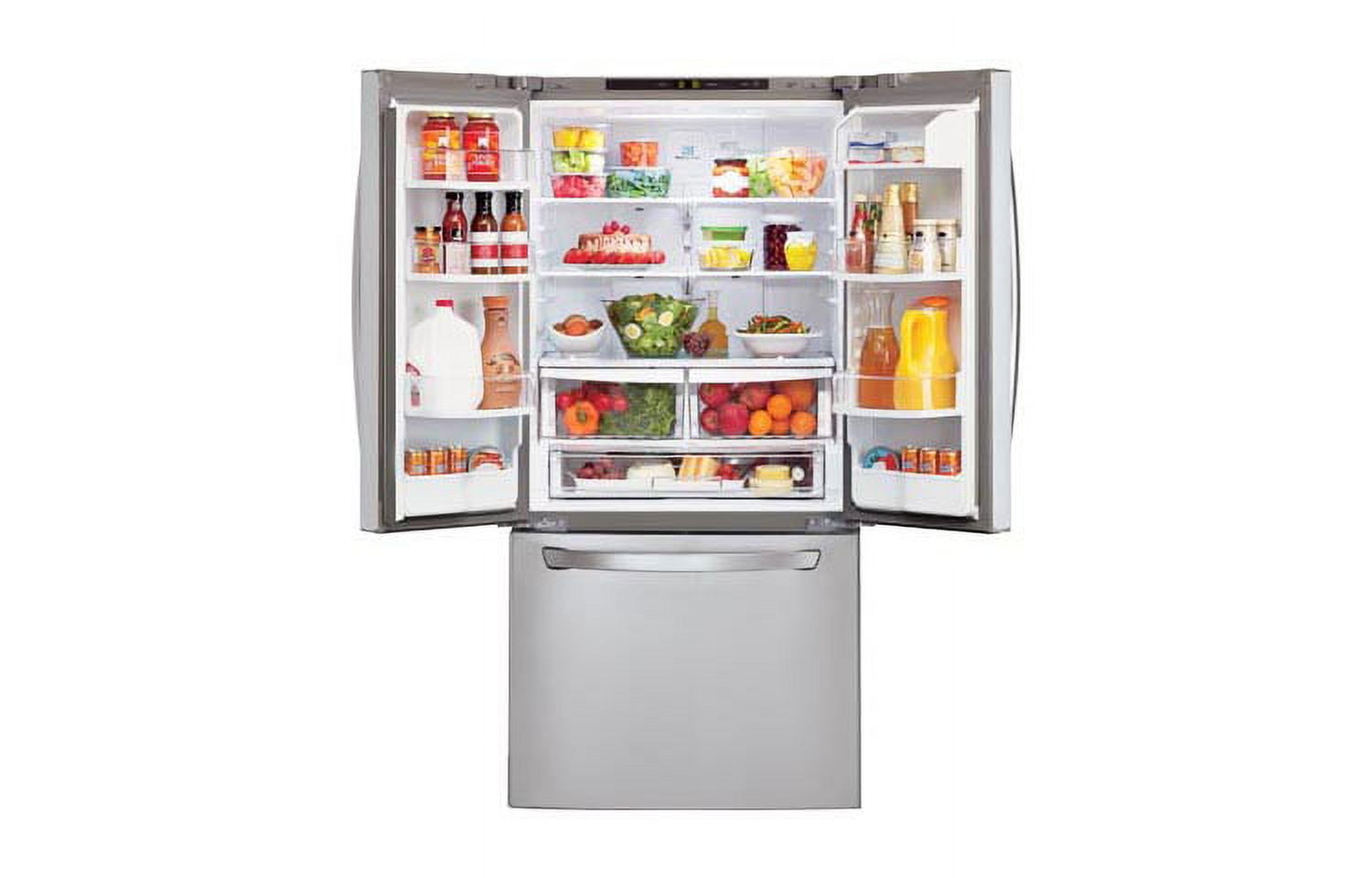 LG LDNS22220ST Bottom Mount Refrigerator