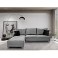 thumbnail image 2 of Sala esquinera El Bazar Store Caslon Gris plata, 260x180 cm, Lino nacional, Modular, 2 of 6