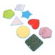 thumbnail image 1 of AzuleJos Sensoriales, Esteras de Piso Sensoriales de Fieltro Actividad Actividad Juguete 8 Piezas para Niños Autistas, 1 of 7